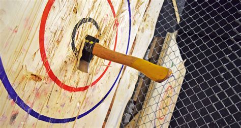 Axe Throwing .